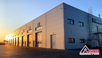 м. Житомир. Влаштування фасаду СТО МАН