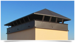 Виготовлення та монтаж накривки димоходу