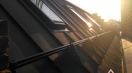 Монтаж фальцевої покрівлі