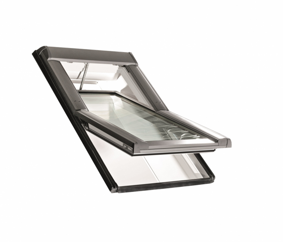 Фото 1- Пластикові мансардні вікна Roto Designo R4 Tronic K WD EF
