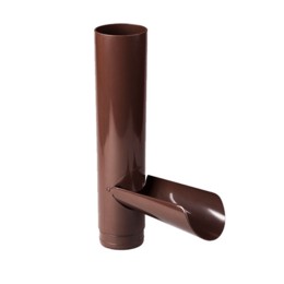 Відведення для збору води Ø100 ПВХ PROFiL 130/100