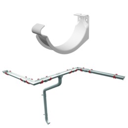 Тримач компактний водостічний метал Ruukki 125/90