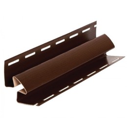 Коричнева планка кут внутрішній Fasiding