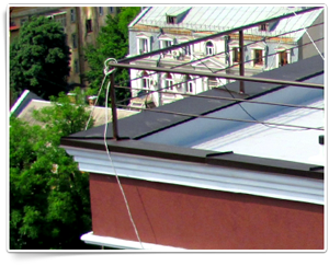 Металеві парапети для дахів